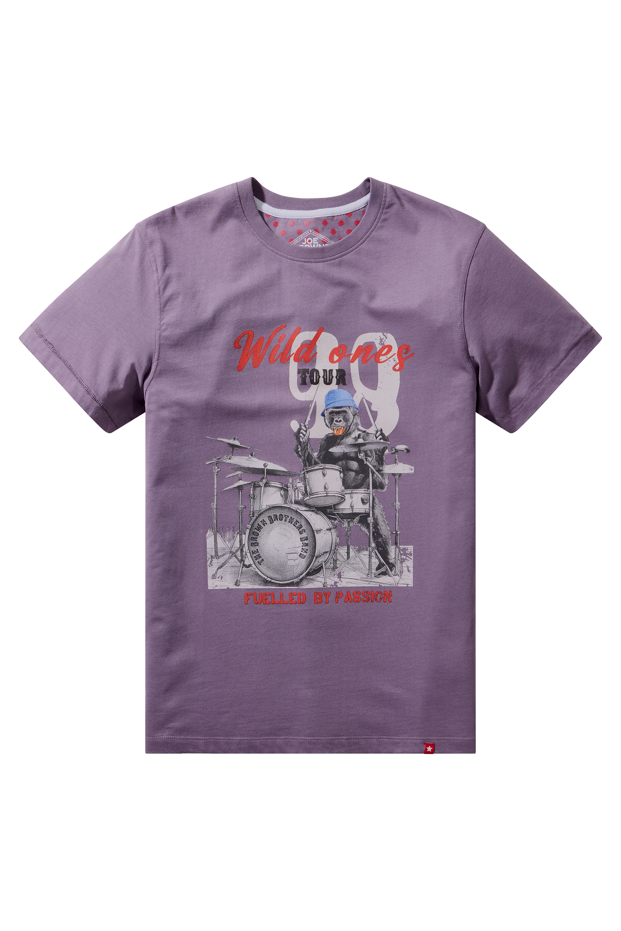 T-shirt graphique gorille batteur, JOE BROWNS