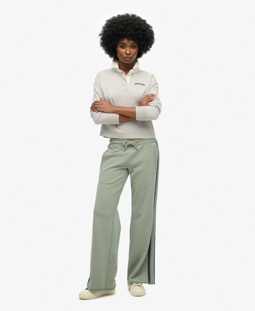 Pantalon de survêtement droit à logo Athletic Essentials, SUPERDRY