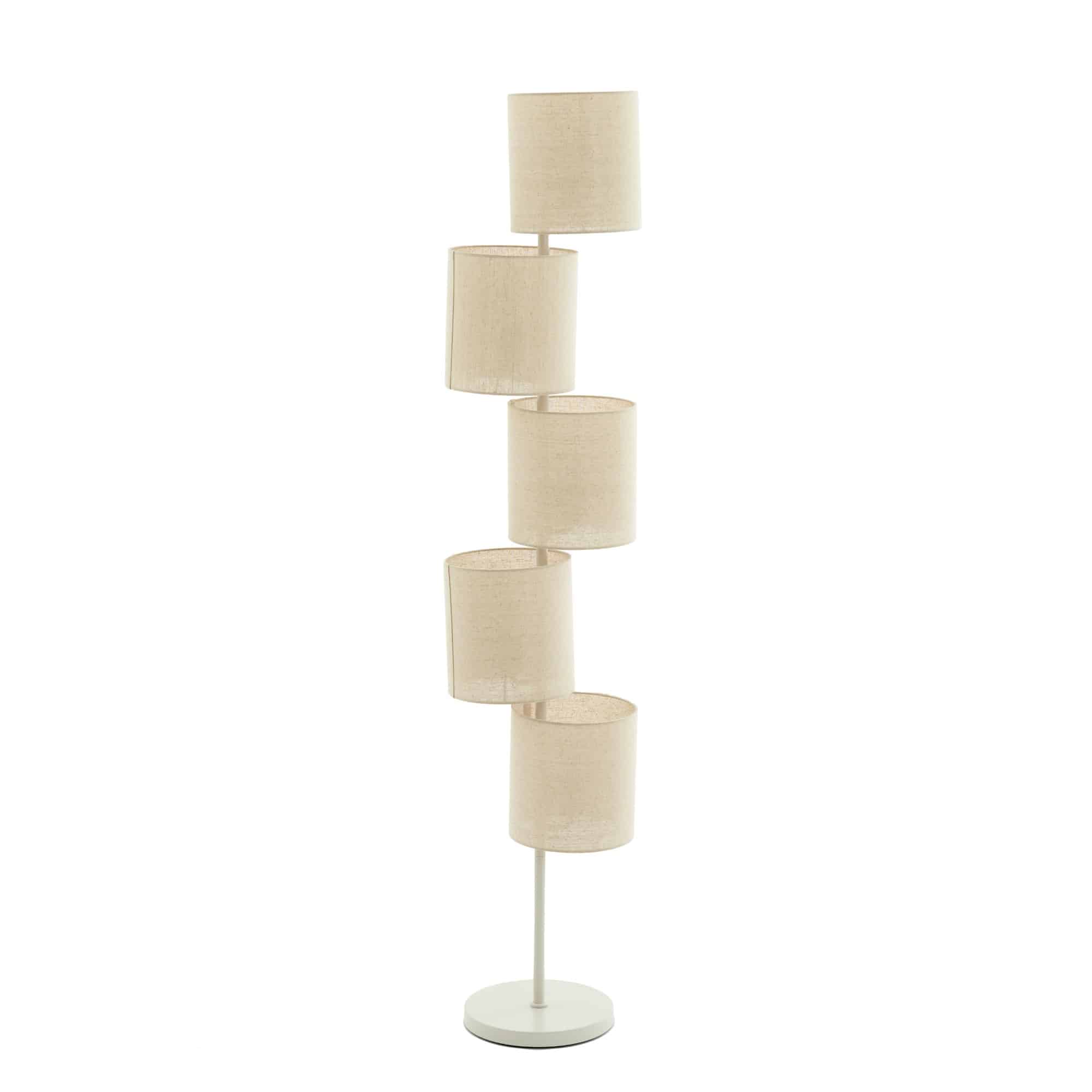 Lampadaire Métal BENIGNO, LIGHT & LIVING