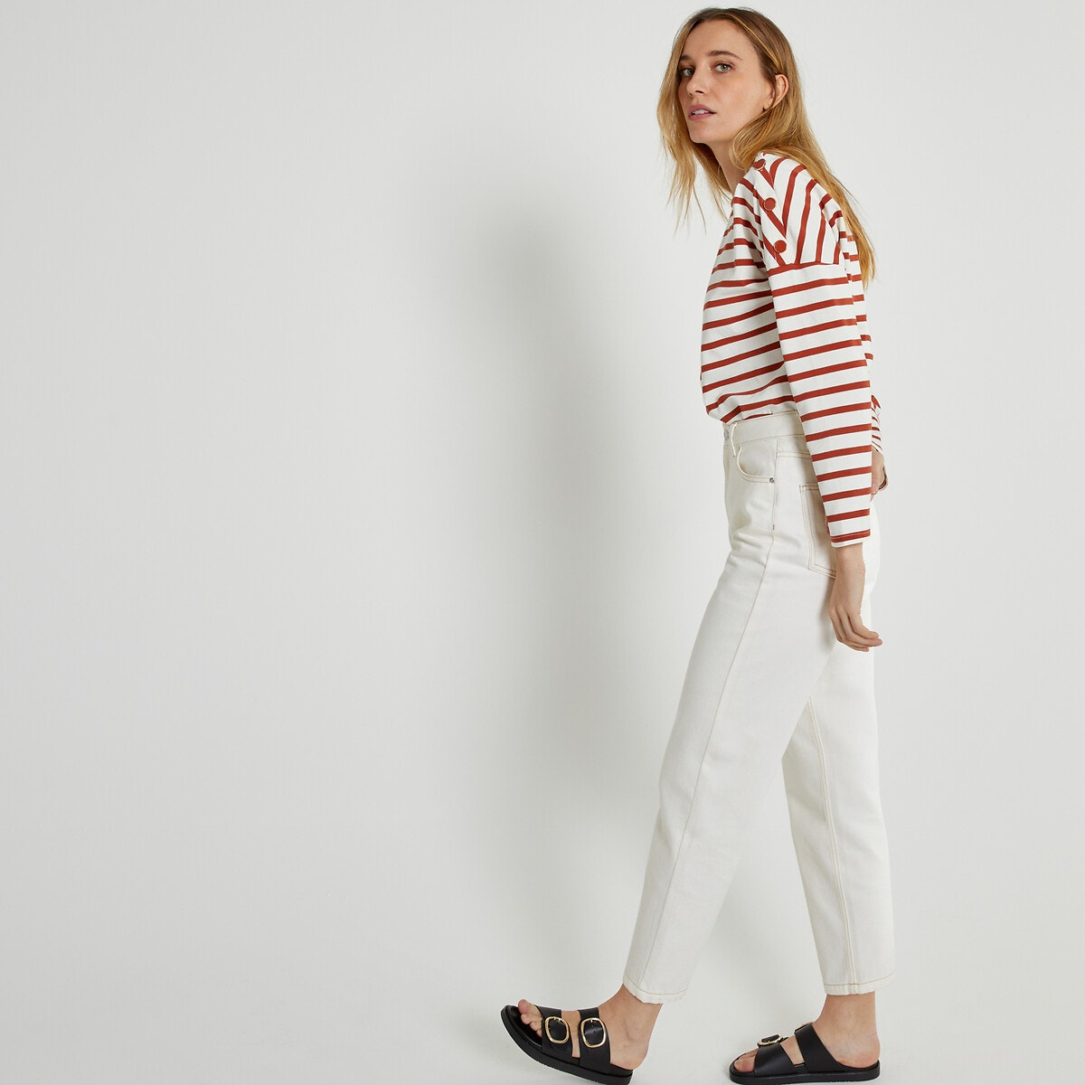 Pantalon coton t femme La Redoute