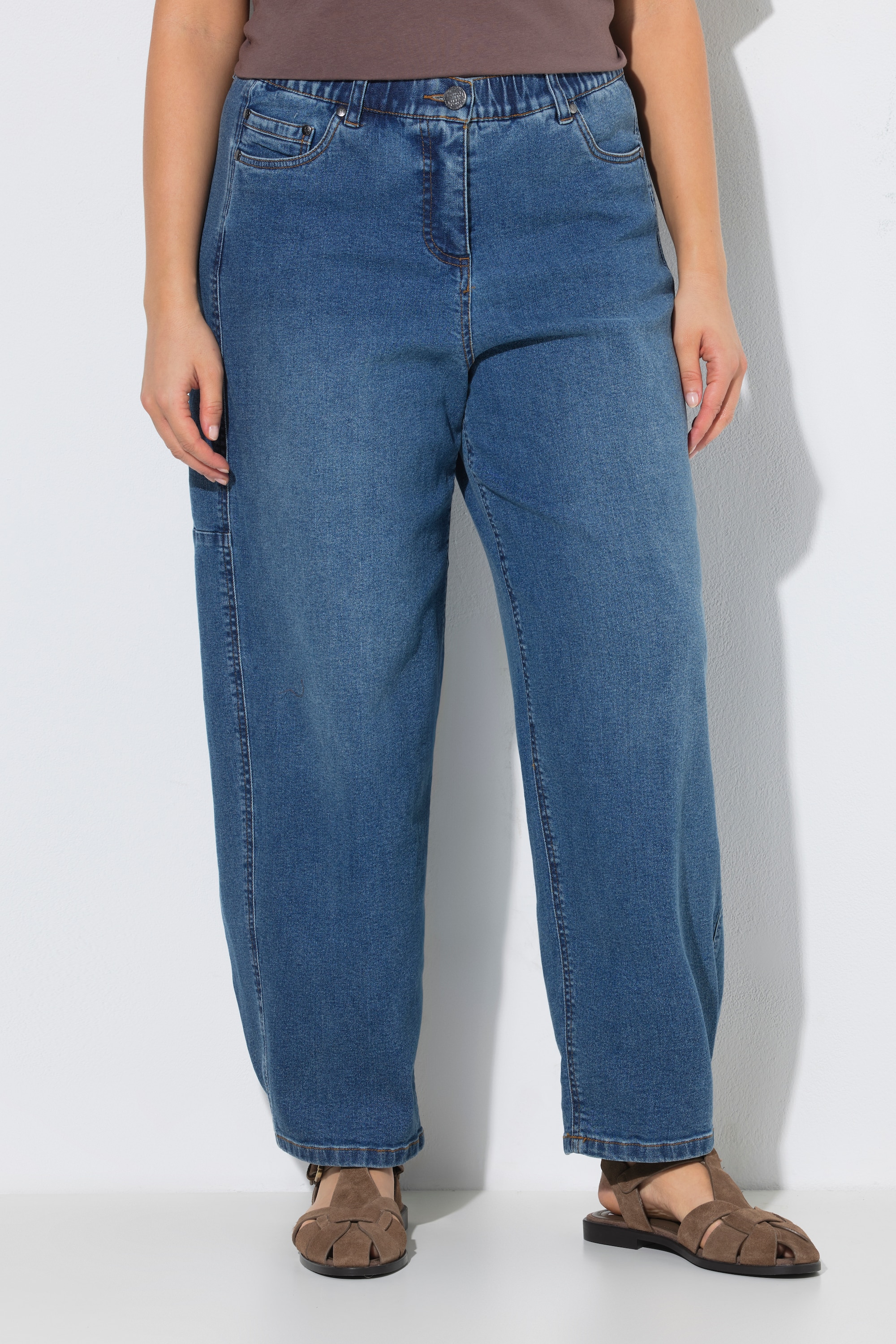 Jean Mom en denim extensible, ULLA POPKEN