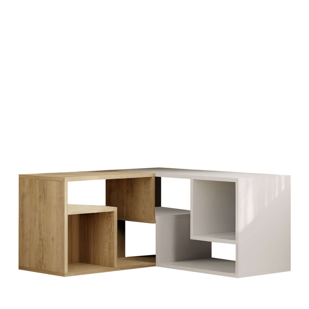 Meuble TV d'angle modulable en bois L145cm- FLEX, DRAWER