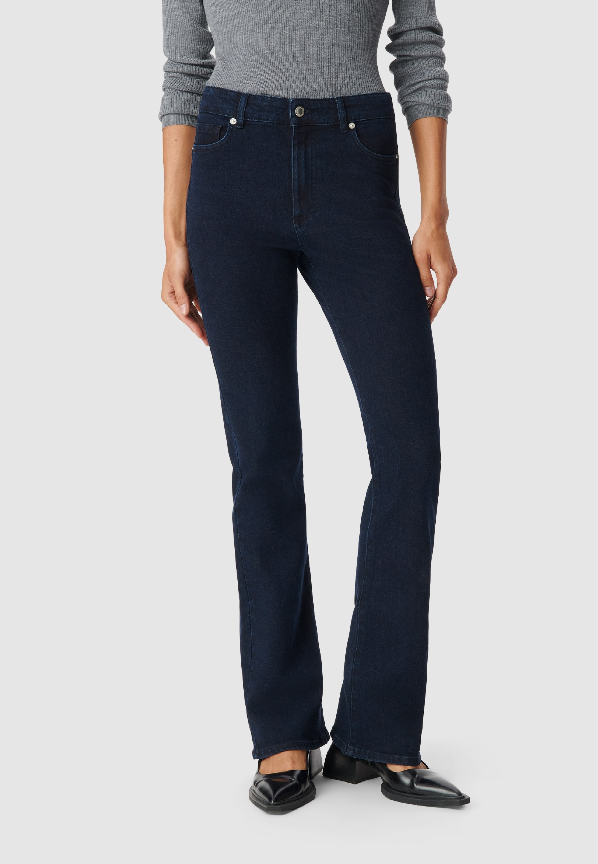 Jean flare taille haute JODIE, IKKS