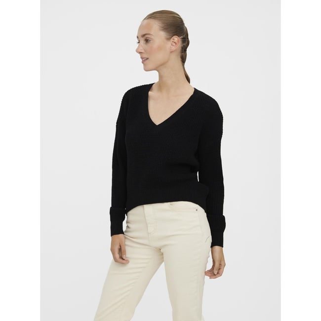 Pull en grosse maille, col v Jdy | La Redoute Pull en grosse maille, col v Jdy | La Redoute