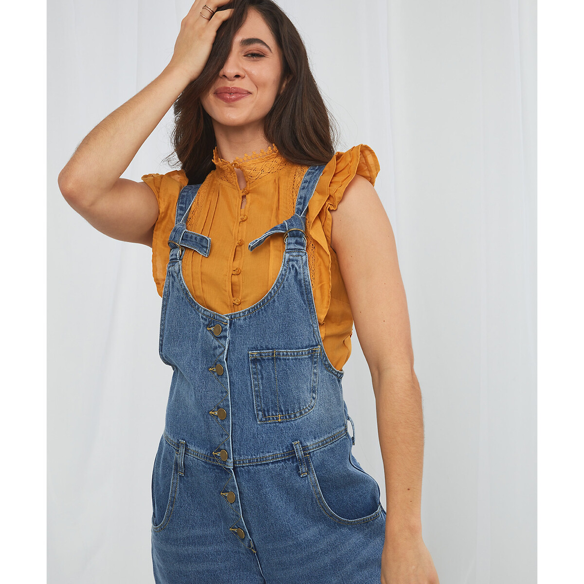 recycled cotton denim blue Joe Browns 
