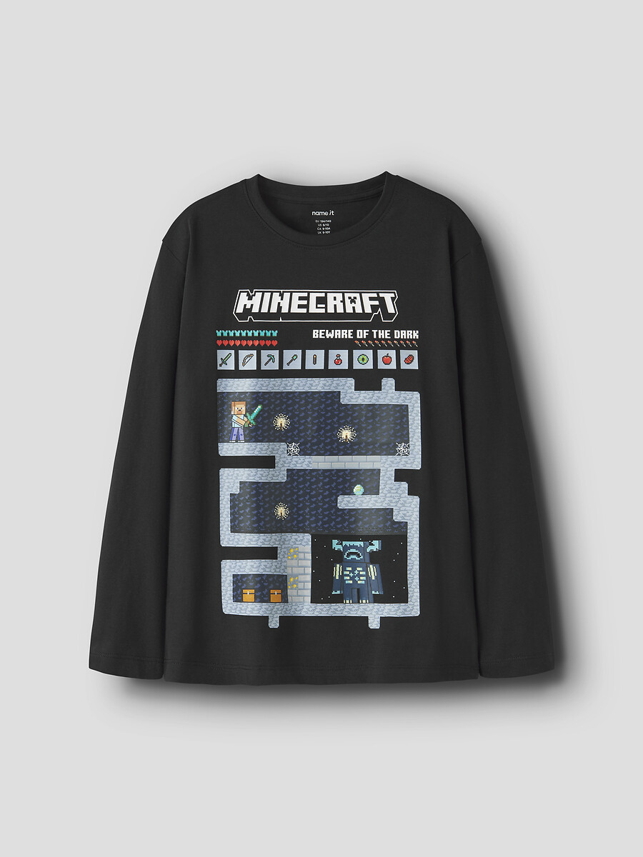 T-shirt manches longues, MINECRAFT, NAME IT
