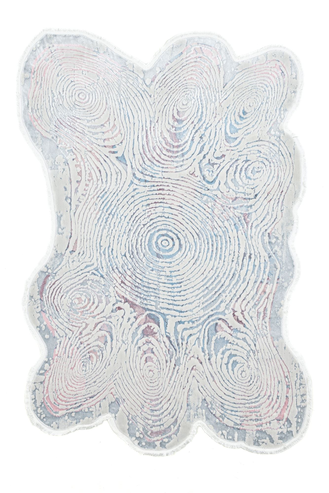 Tapis tissé à la machine en polyester, THEKO