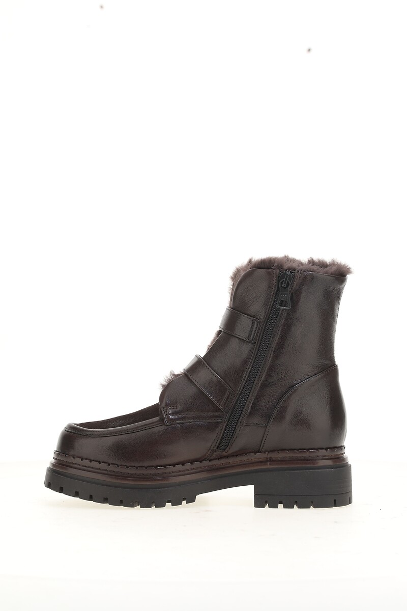 MJUS Botines de piel con borreguillo — foto 2