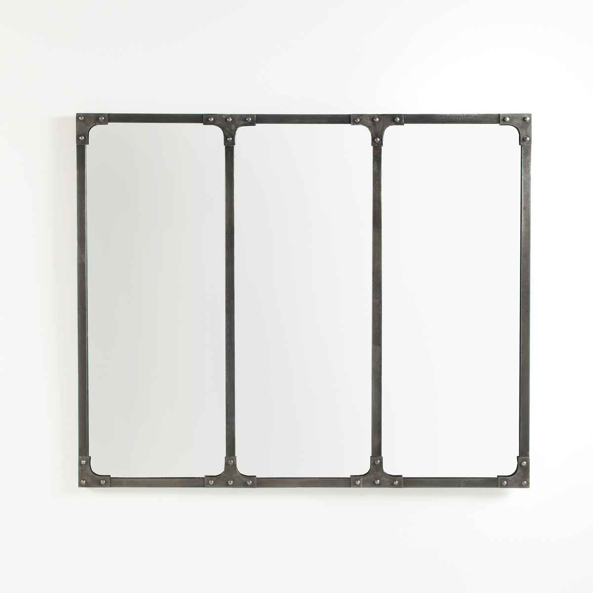 miroir metal industriel 120x100 cm, lenaig