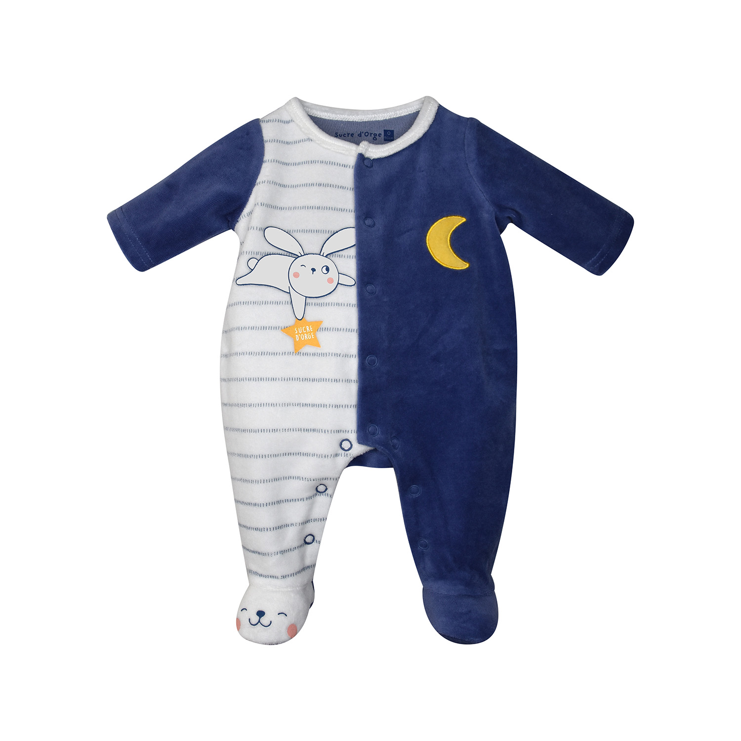 Dors bien naissance velours rase fridolin, SUCRE D'ORGE