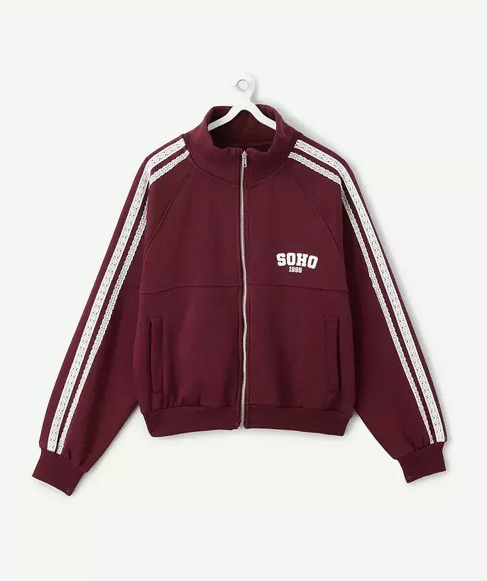 Sweat zippé col montant, TAPE A L'OEIL