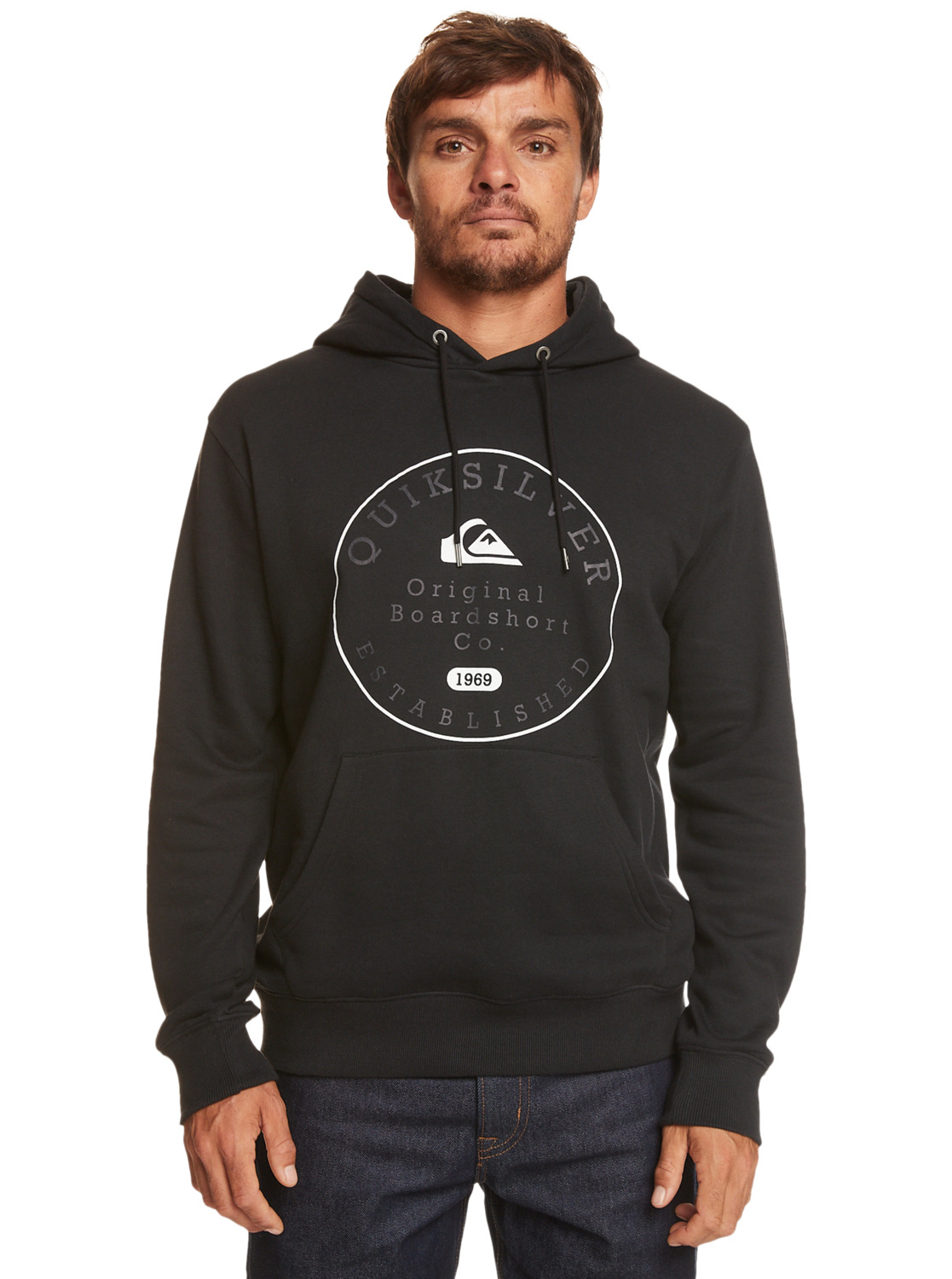 Sweat à capuche CIRCLE TRIM, QUIKSILVER