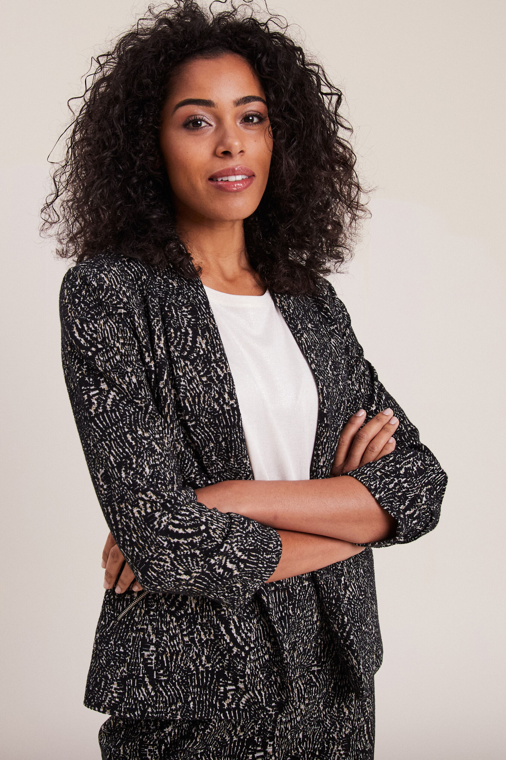 Veste tailleur manches 3/4, BREAL