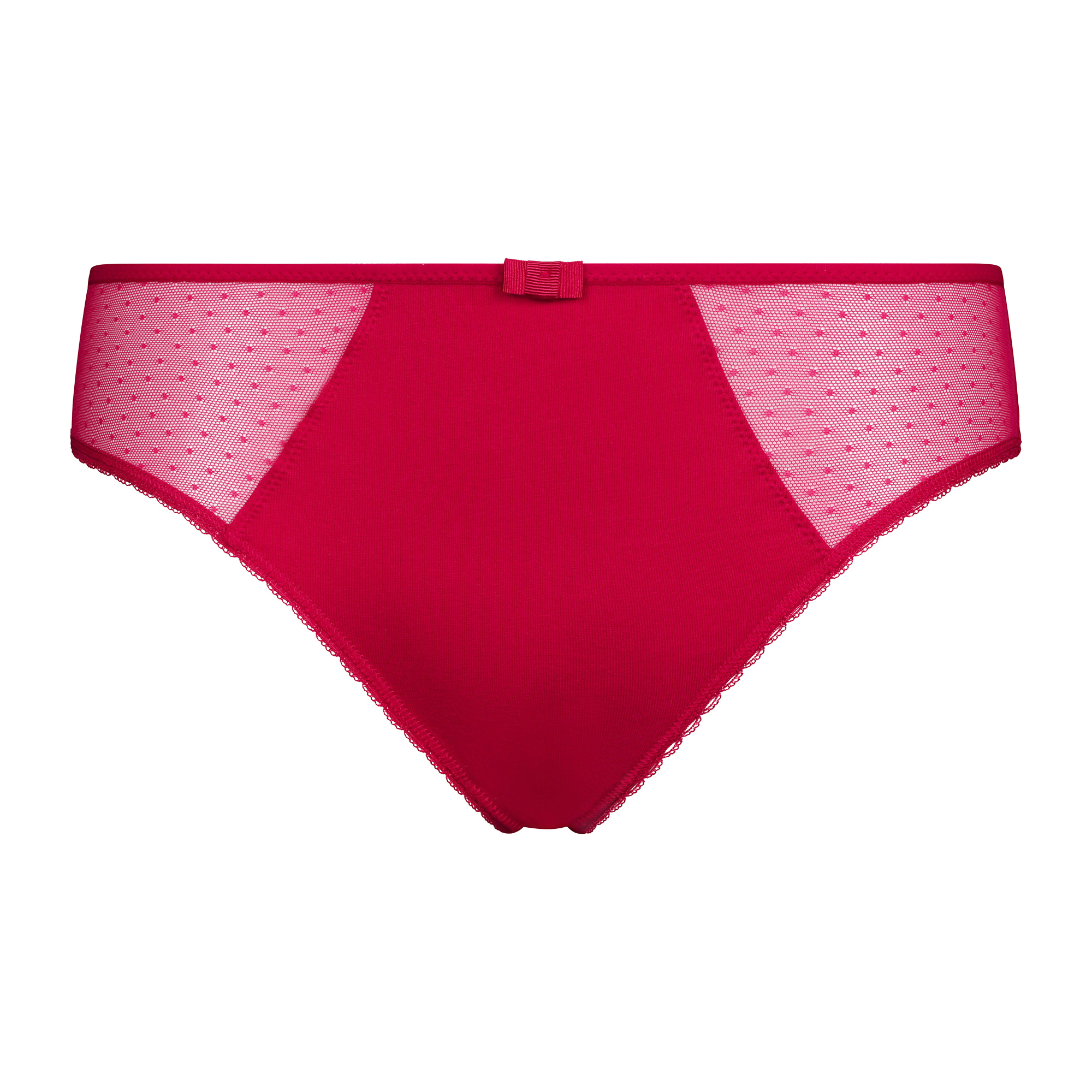 Slip DIM Generous - Coton Bio Blanc à Pois - Taille 42 - Neuf Avec étiquette