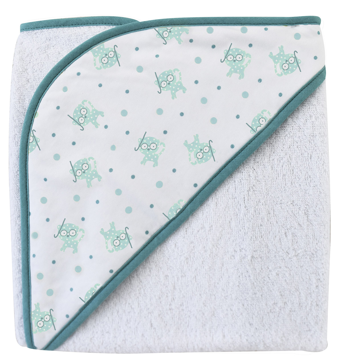 Cape de bain bebe cervin, SUCRE D'ORGE