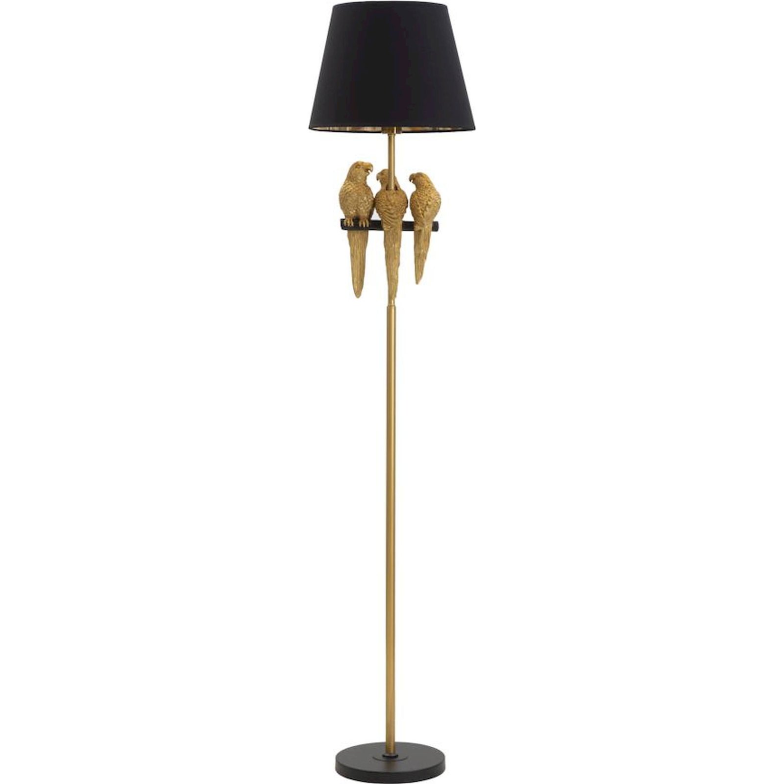 Lampadaire perroquets sculptés en fer GLAM, RECOLLECTION