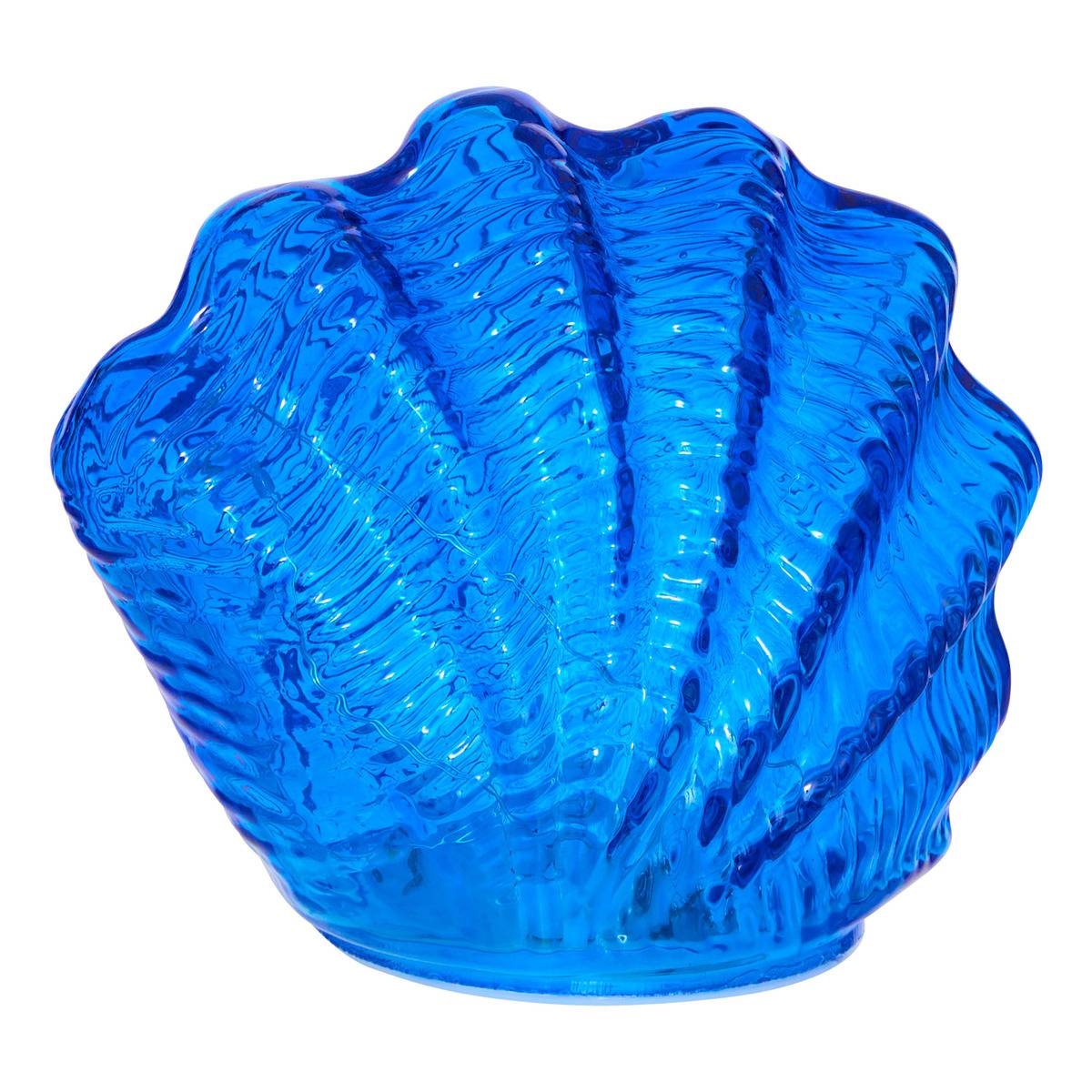 Lampe à poser en verre en forme de coquillage COQUILLAGE, ATMOSPHERA