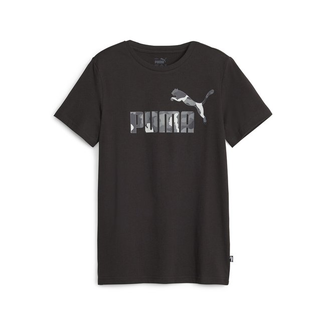 T shirt Met Korte Mouwen 8 16 Jaar Zwart Puma La Redoute t-shirt-met-korte-mouwen-8-16-jaar-zwart-puma-la-redoute