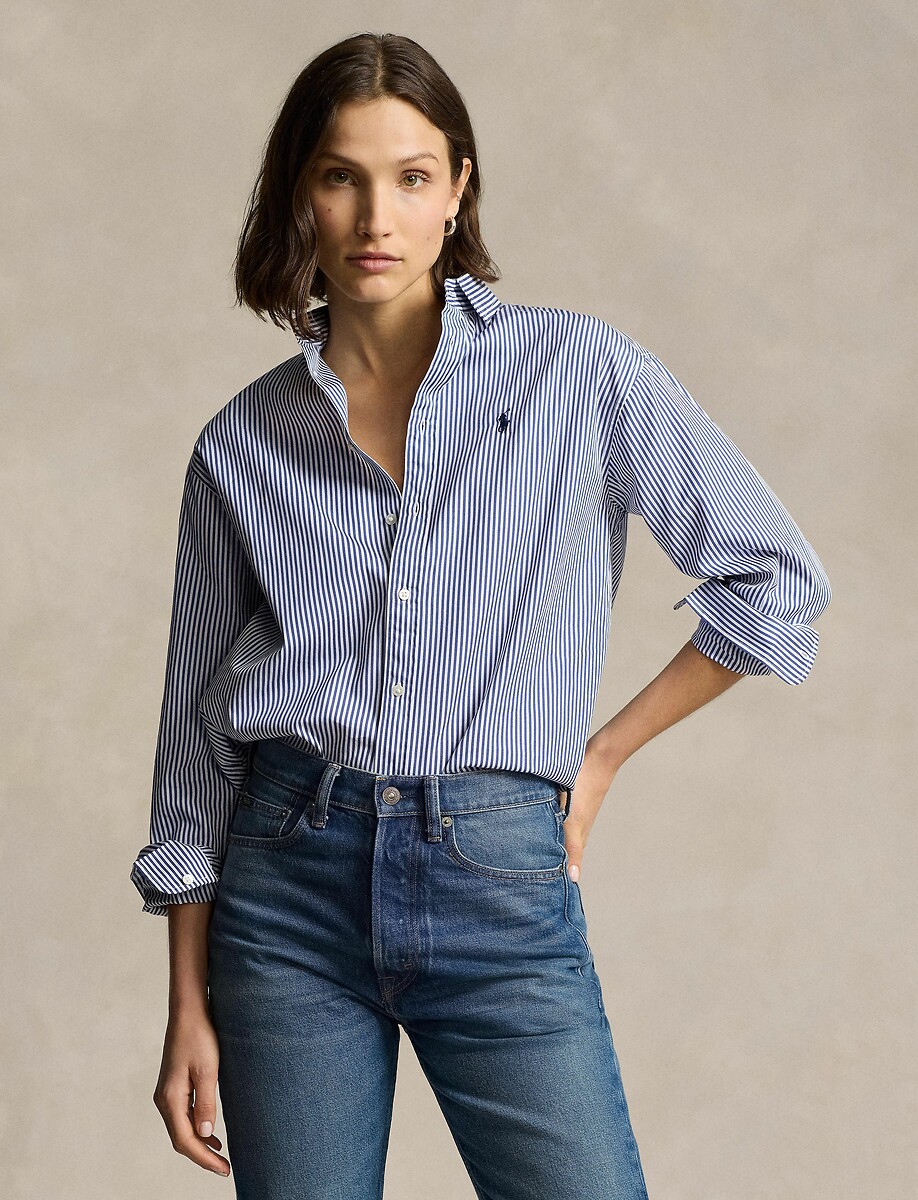 Chemise rayée manches longues, POLO RALPH LAUREN