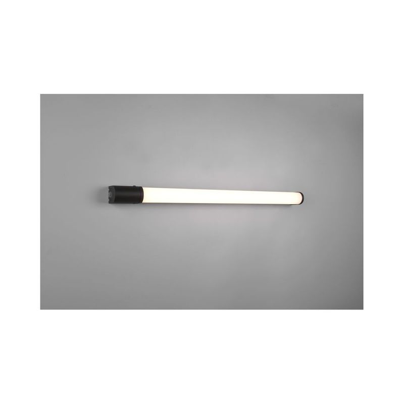 applique salle de bain piera noir mat 1x16w smd led
