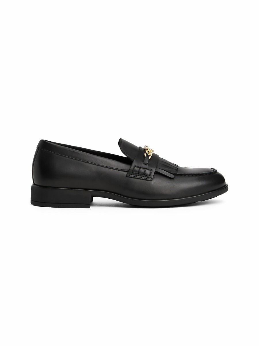 Tommy Hilfiger Mocasines de piel con flecos — foto 2