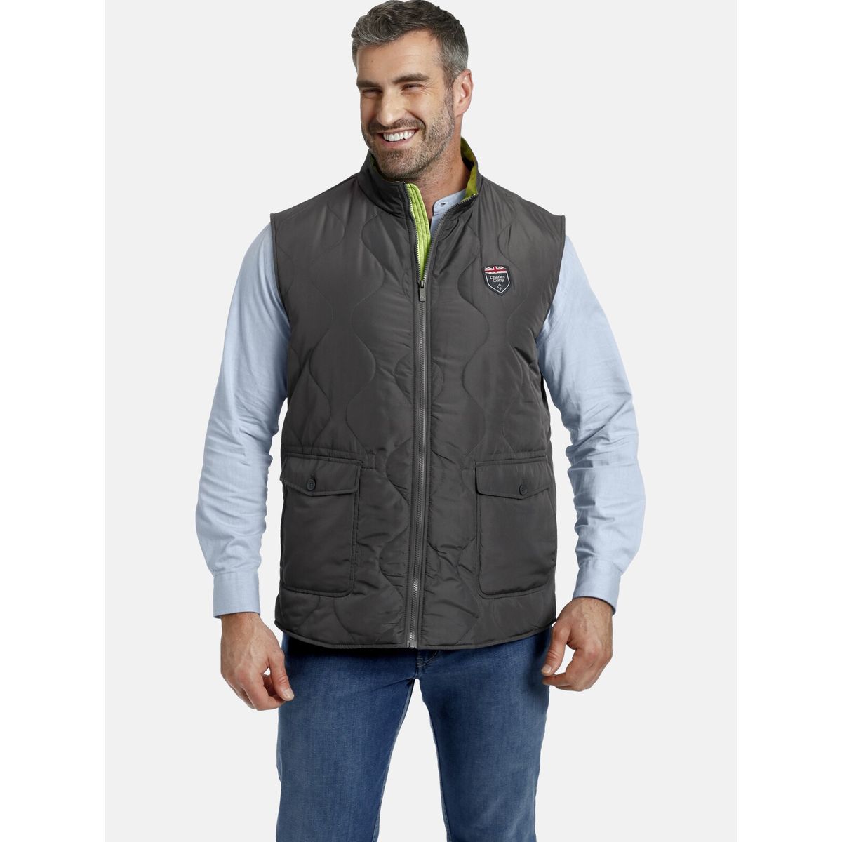 Gilet manche courte discount homme