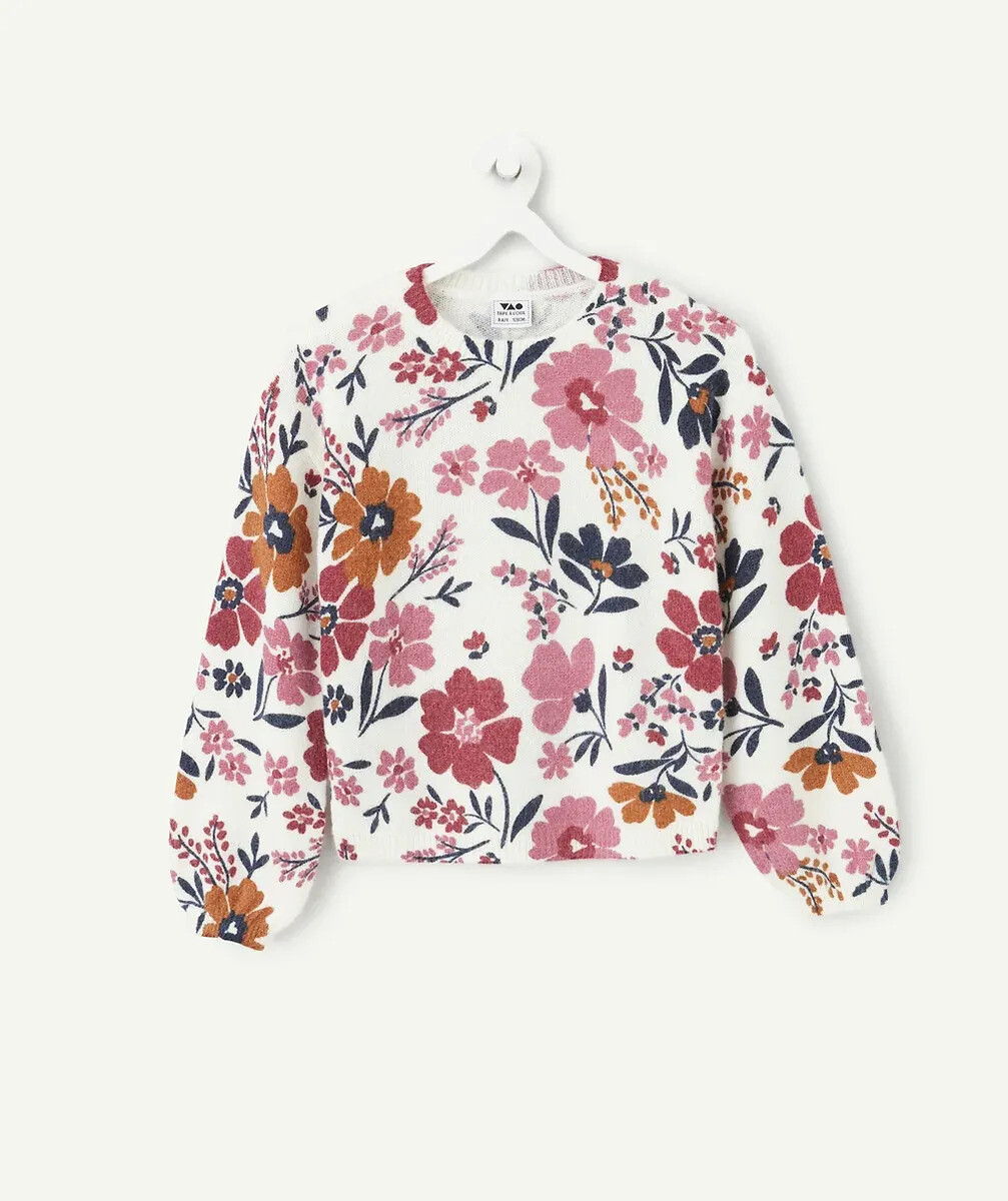 Pull imprimé fleuri, TAPE A L'OEIL