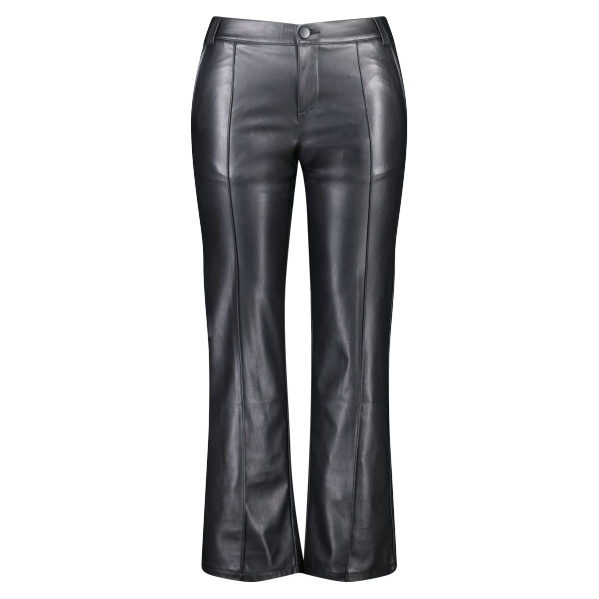 Pantalon cuir femme cheap ronde