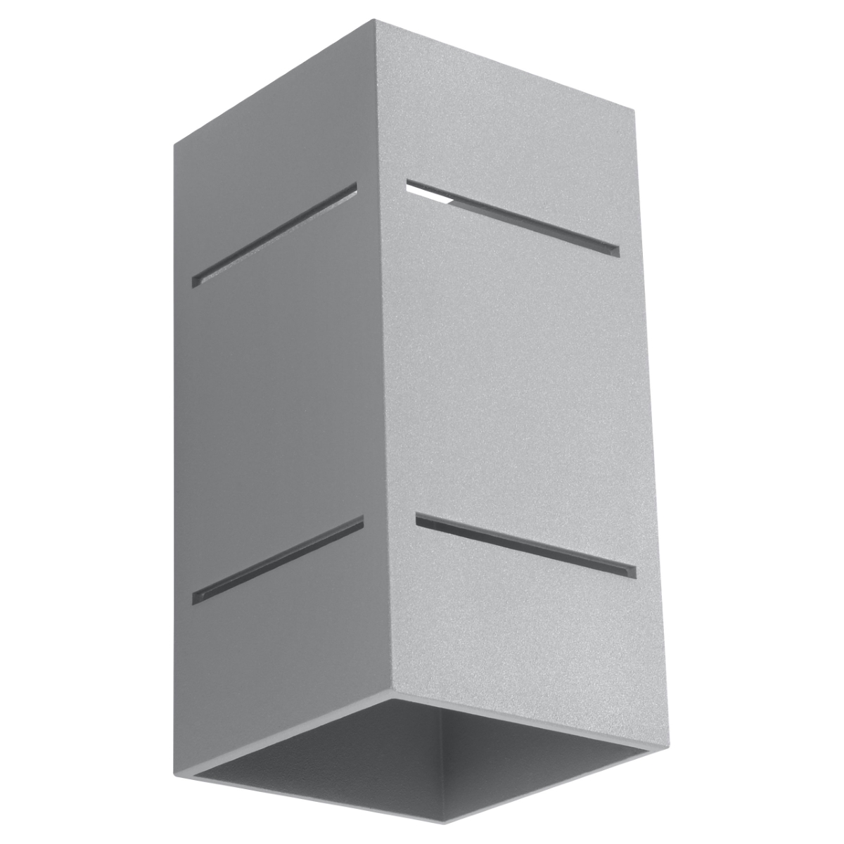 Applique Aluminium Gris G9 1 Blocco, EDEN