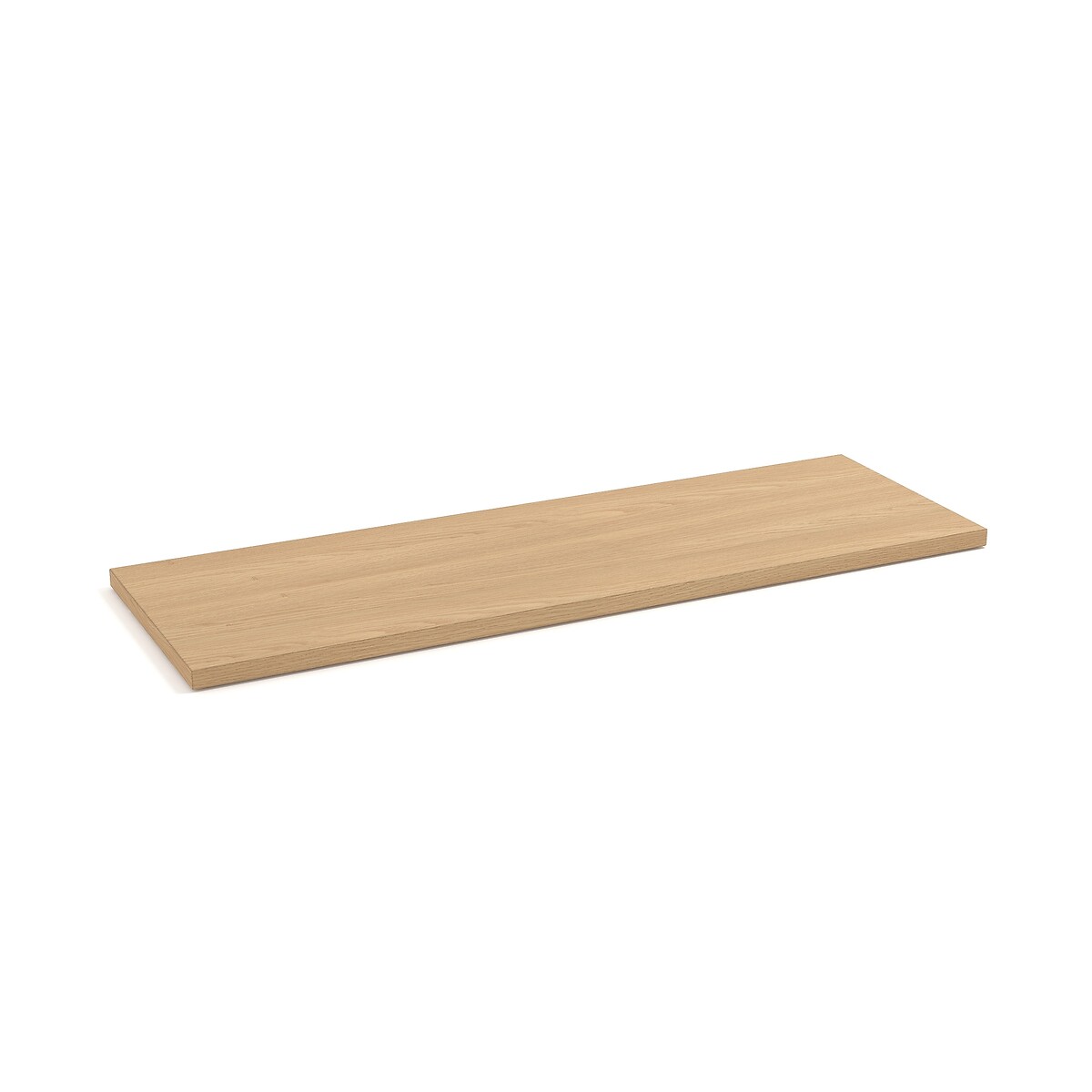 Set of 2 johanez 110cm oak veneer shelves, natural oak, Am.Pm | La Redoute