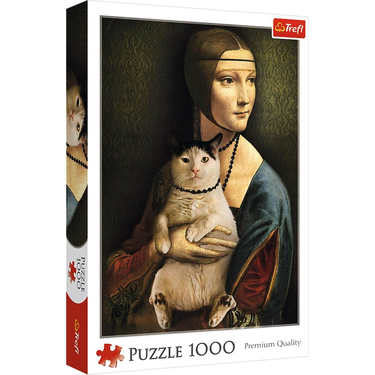 Puzzle en bois 1000 pièces : Ruelle française - Trefl - Rue des