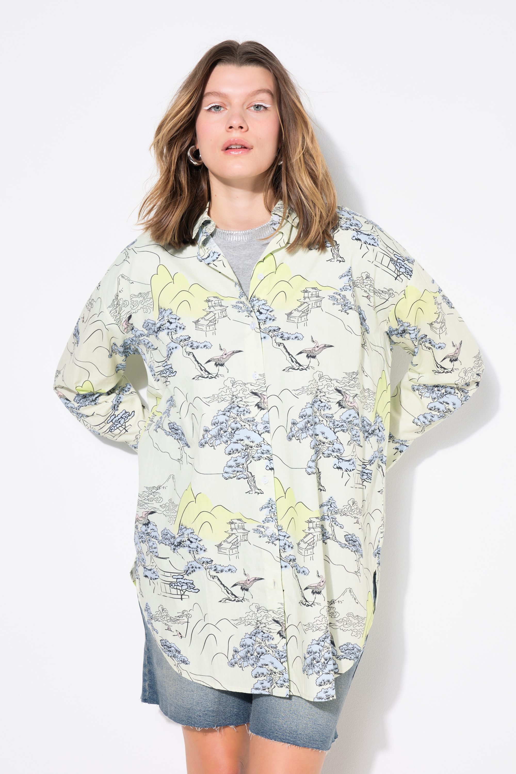 Chemisier oversize, manches longues, STUDIO UNTOLD