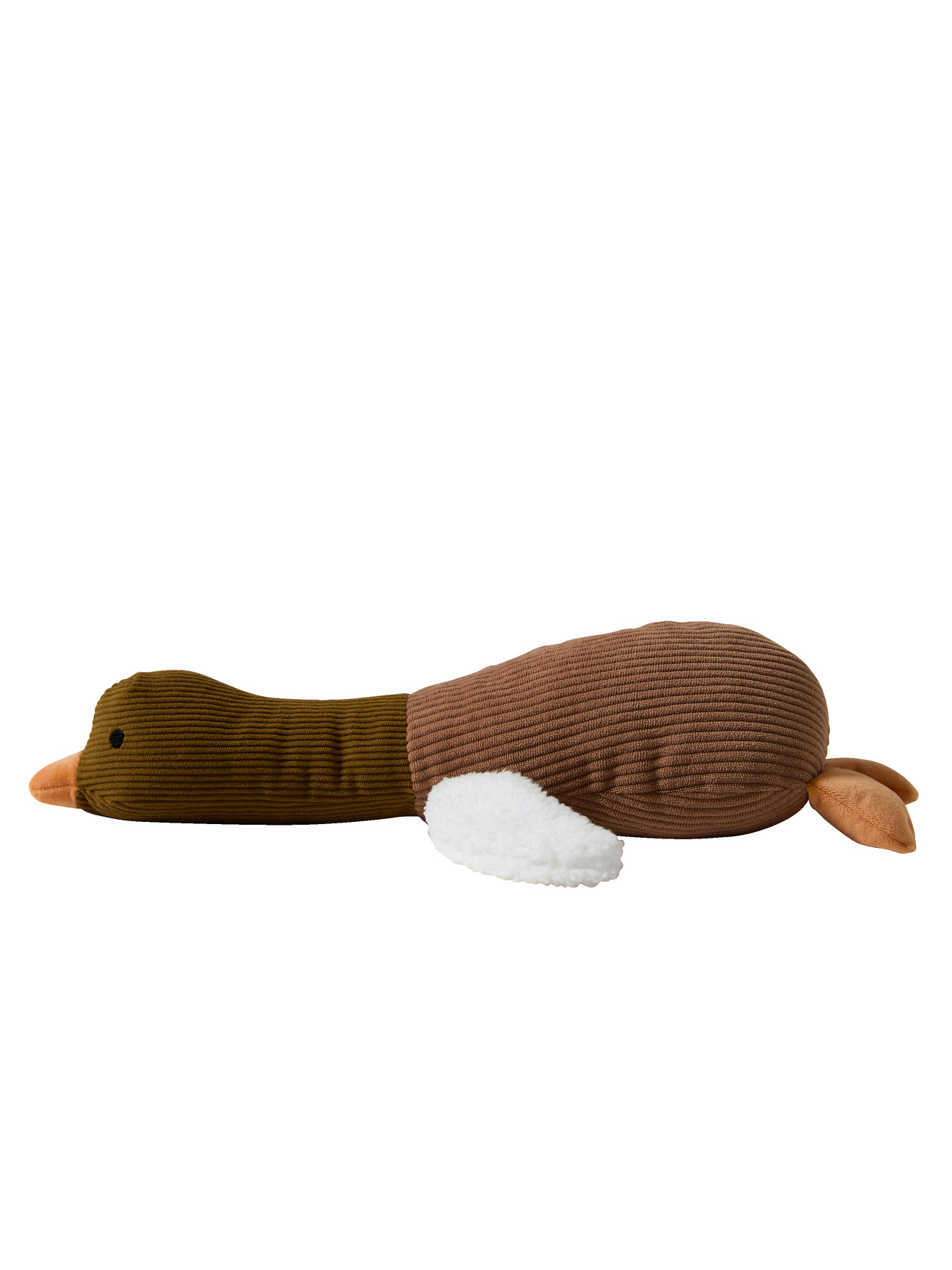 Jouet chien multi textures canard, VERTBAUDET