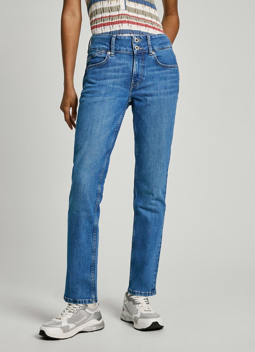 Slim Fit Jeans, Mid Rise, PEPE JEANS