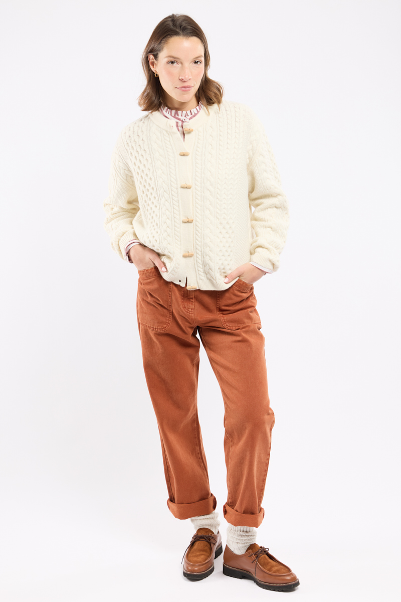 Cardigan boutonné Héritage - laine, ARMOR-LUX