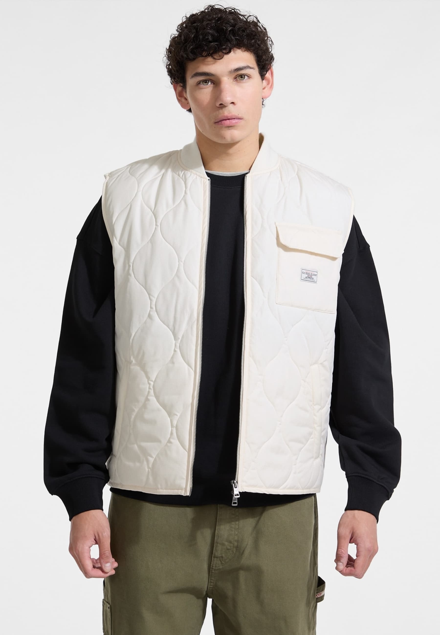 Veste Sans Manches Matelassée, GUESS JEANS