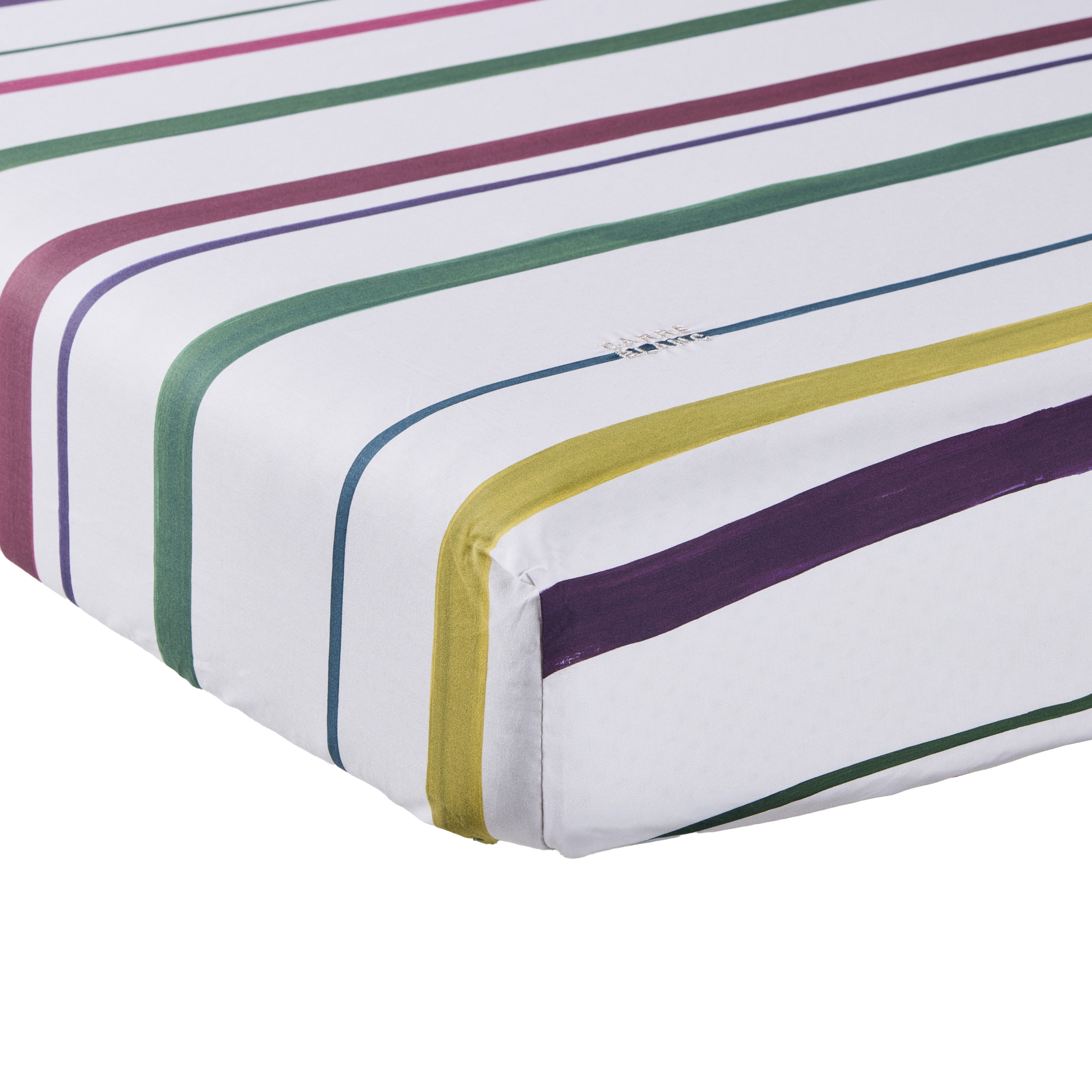 Drap housse coton SOLARA, CARRE BLANC