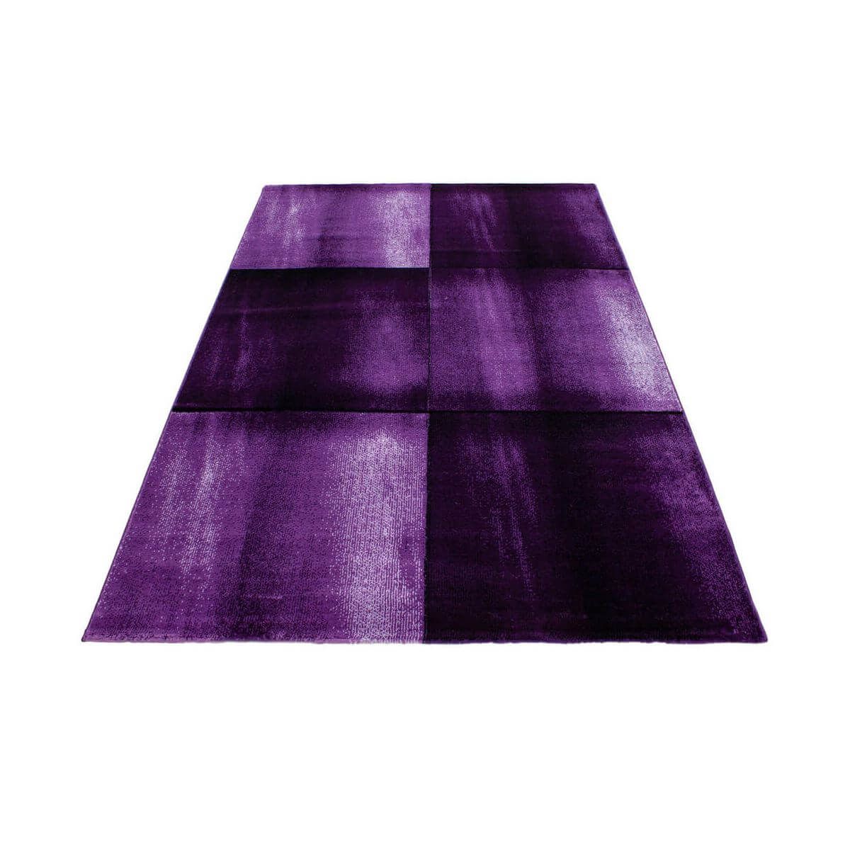 tapis contemporain graphique rectangle ourika