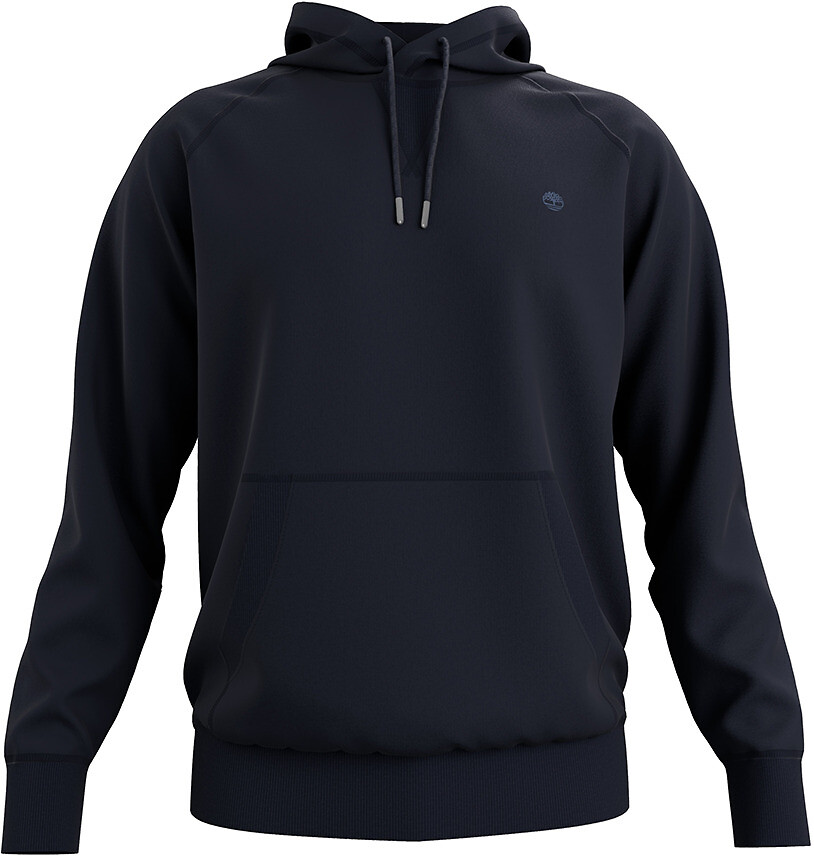 Sweat à capuche avec logo brodé ton sur ton, TIMBERLAND