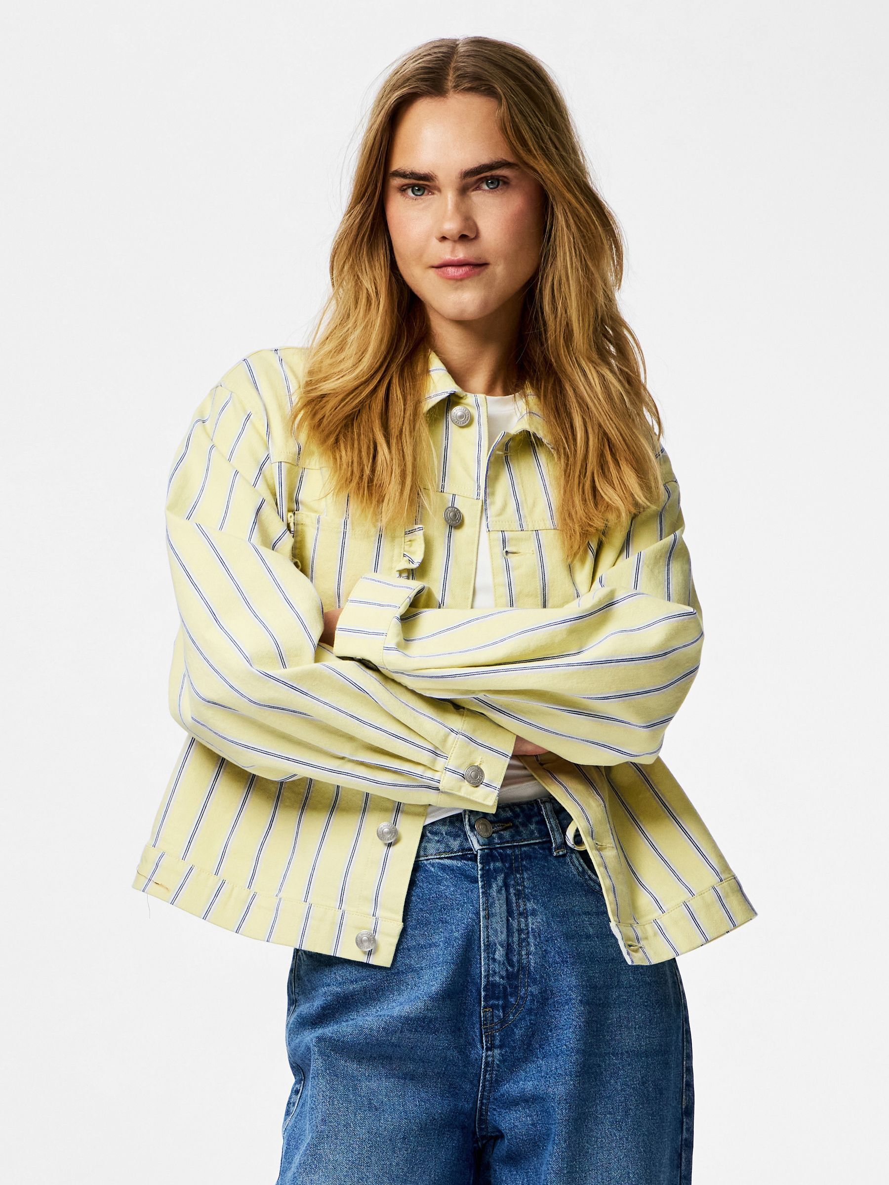 Veste En Jean PCBILLO, PIECES
