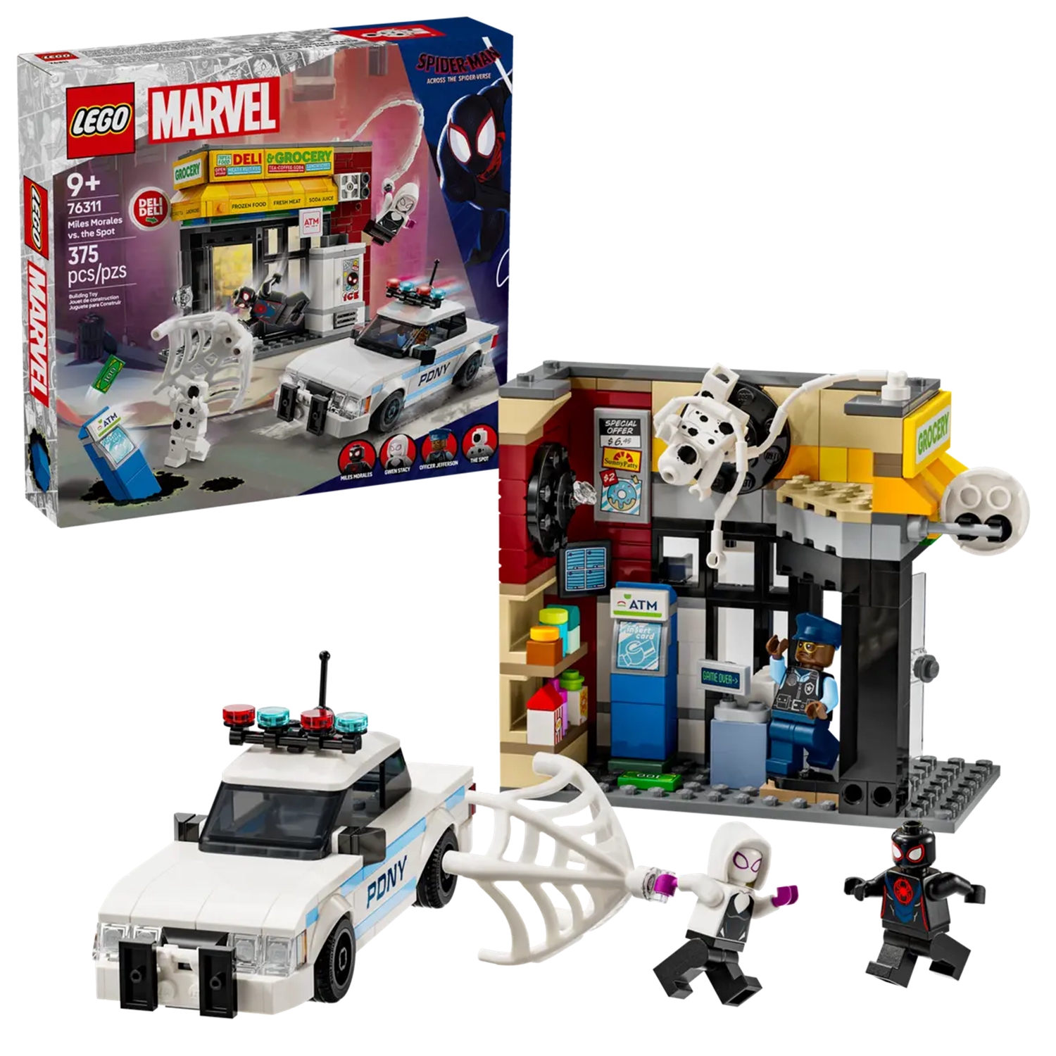 Marvel Spider-Verse : Miles Morales contre La Tache, LEGO