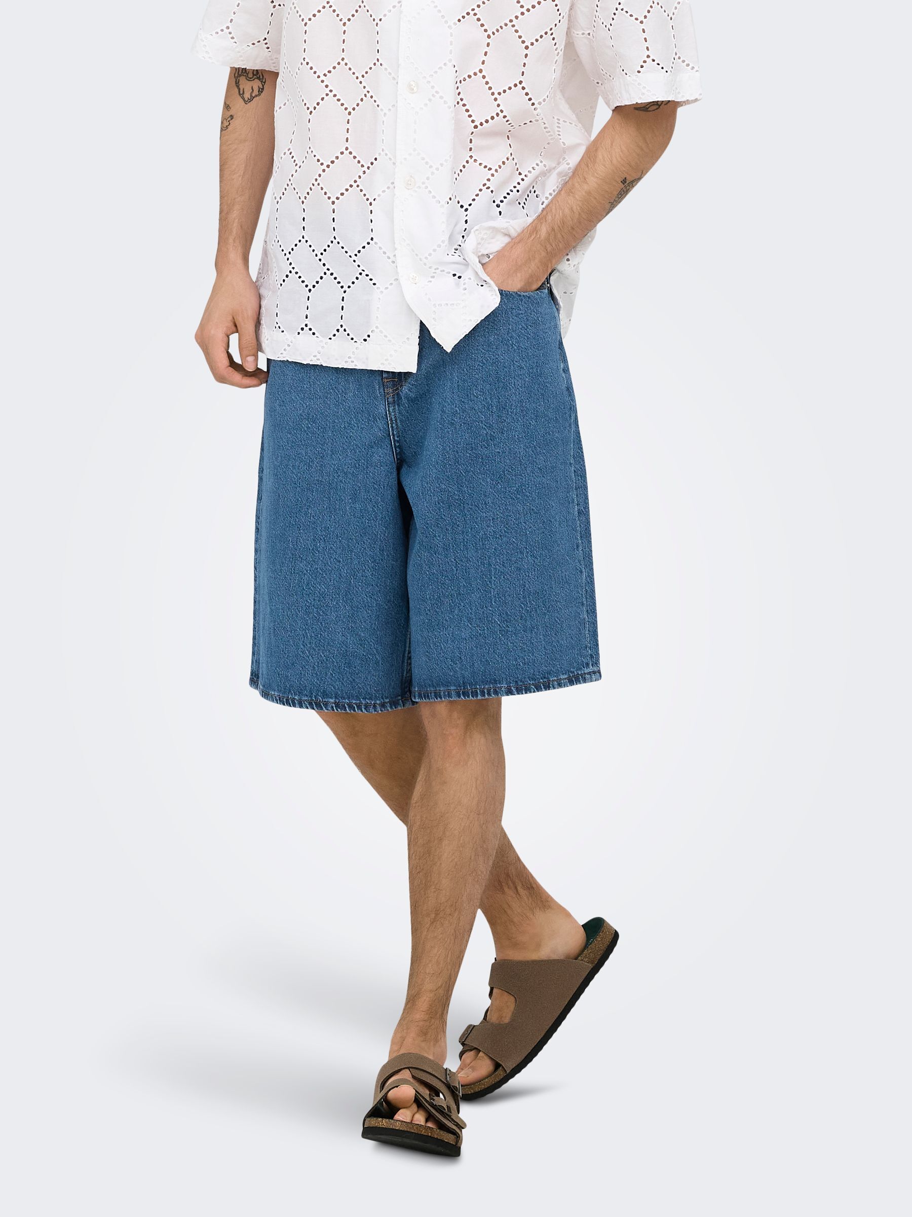 Short En Denim, ONLY & SONS