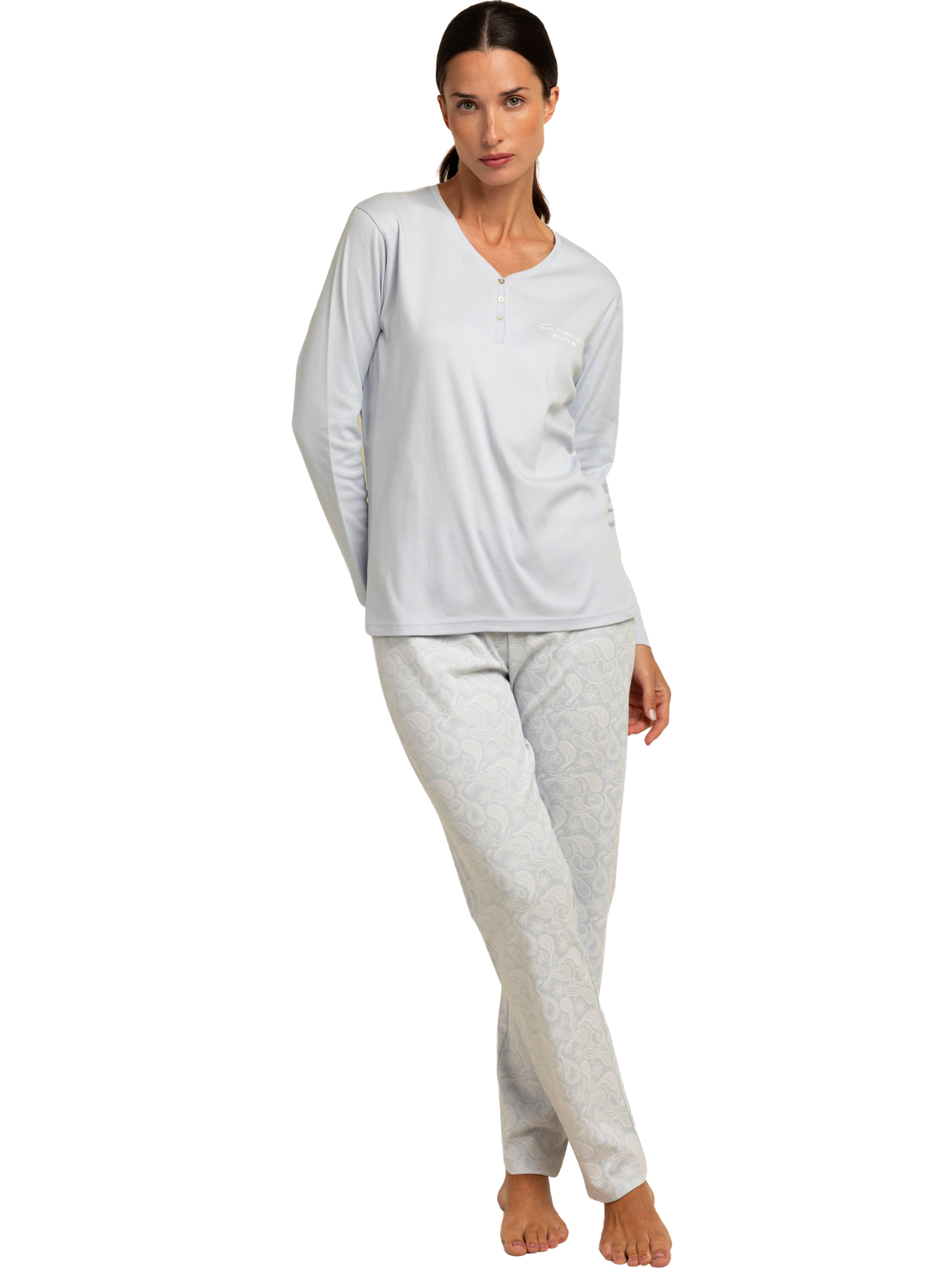 Pyjama pantalon top manches longues Special Person, ADMAS