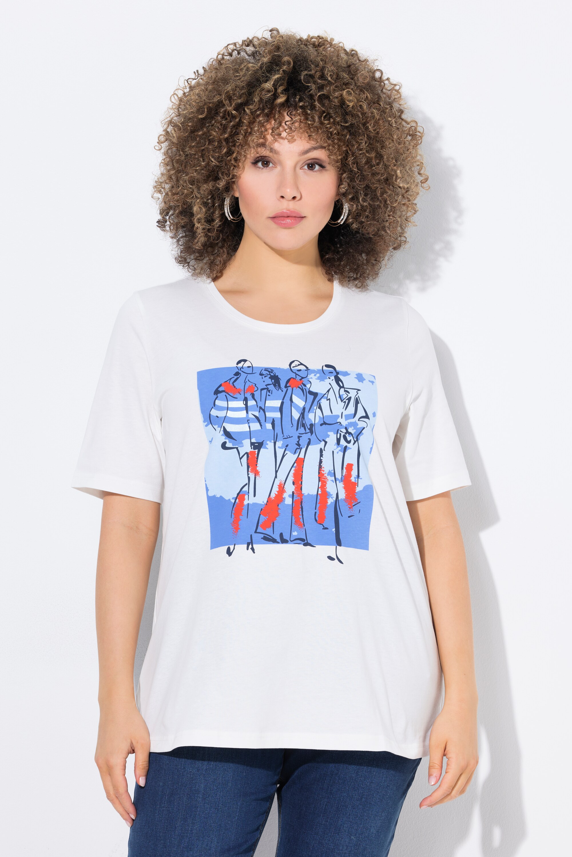 T-shirt imprimé mannequins, ULLA POPKEN