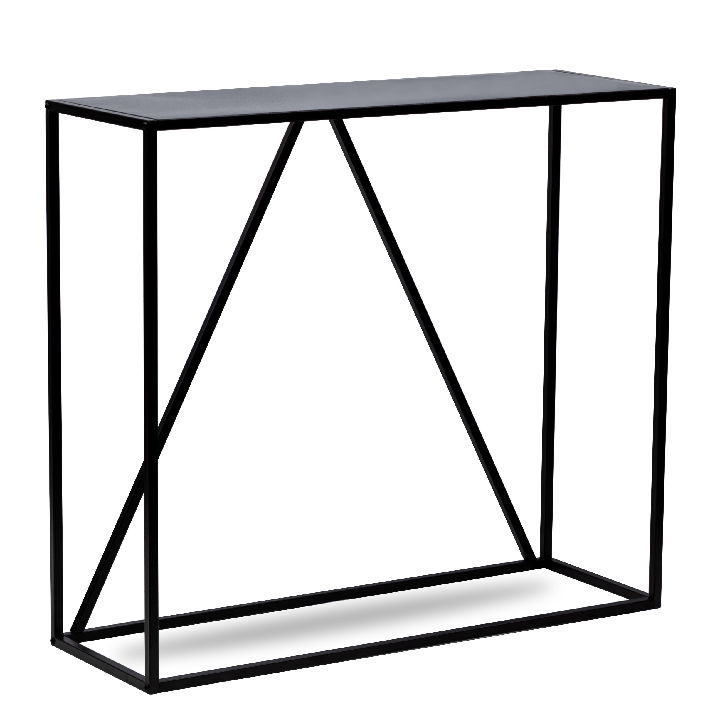 Console style industriel, métal, SOLNA, NORDLYS
