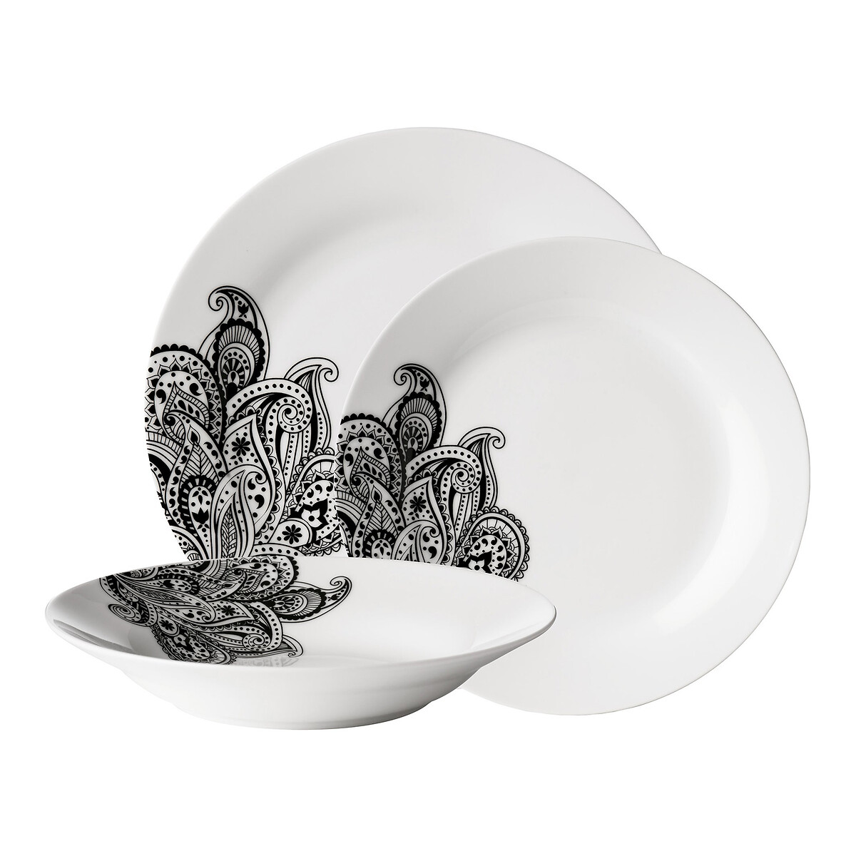 12-Piece Avie Prince Dinner Set, SO'HOME