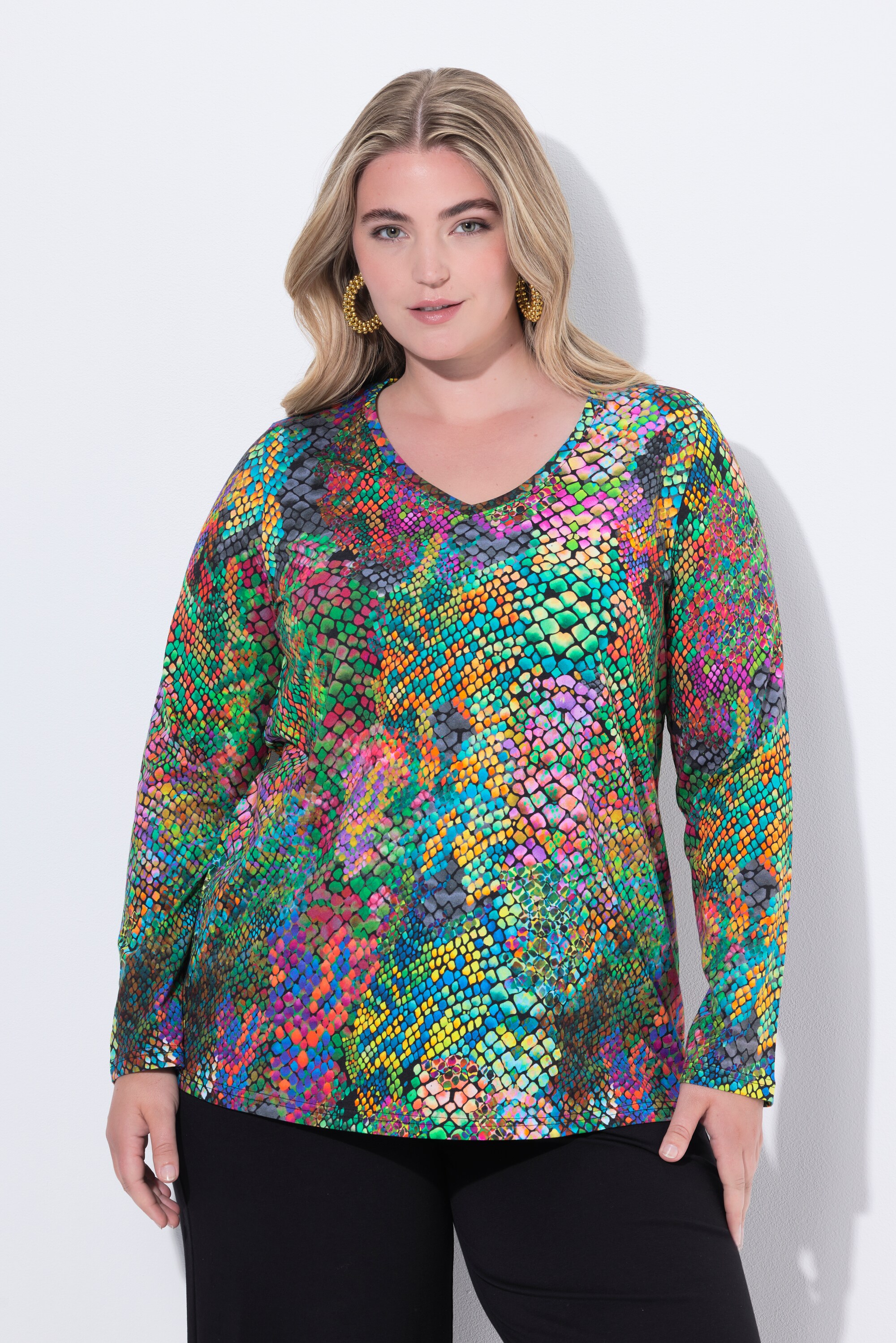 T-shirt motif peau de serpent, ULLA POPKEN