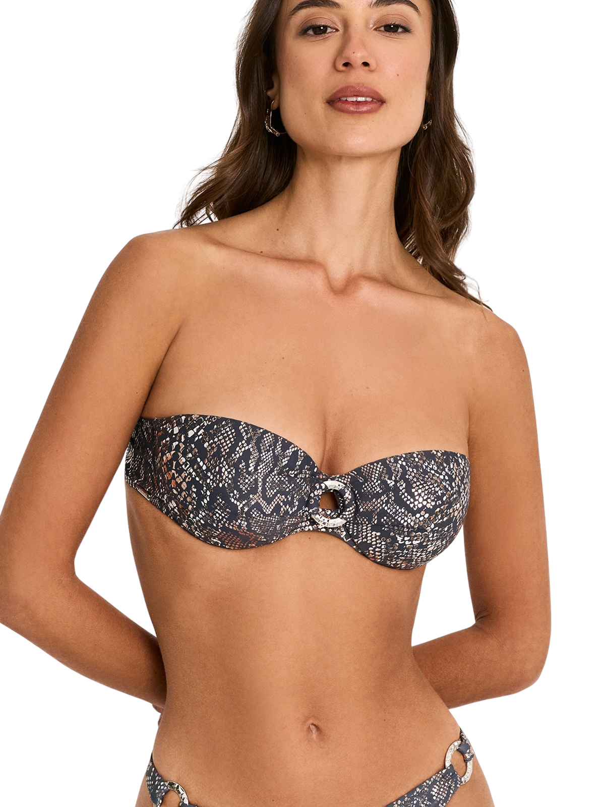 Haut maillot de bain bandeau INDIGO, SELMARK MARE