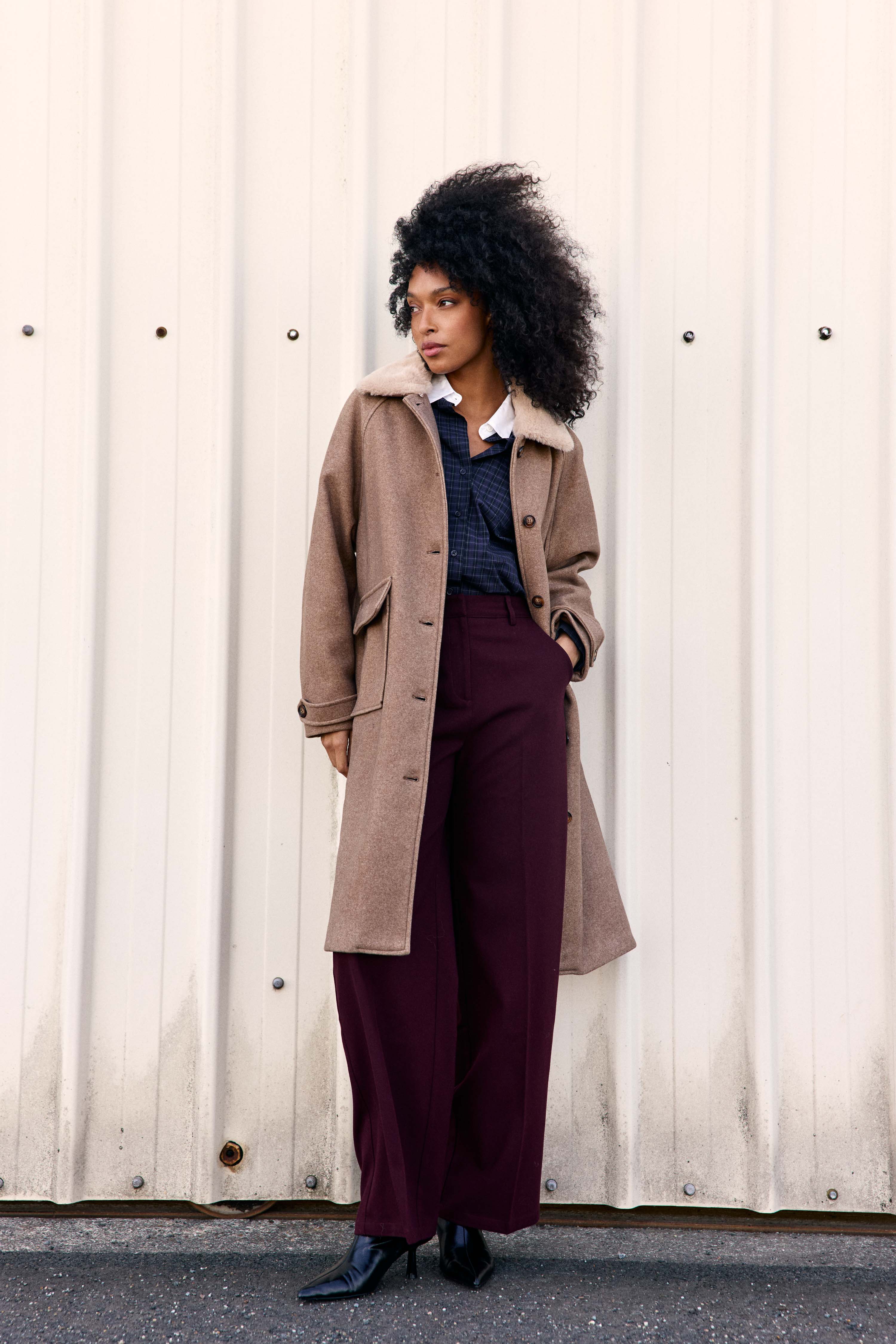 MANTEAU uni NATTIS, LA PETITE ETOILE