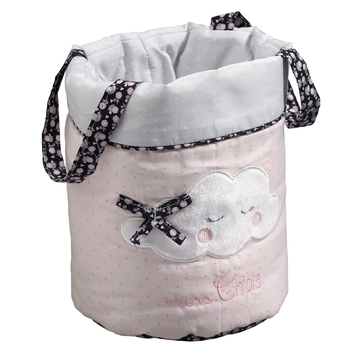 Panières gigognes en tissu en coton, SAUTHON